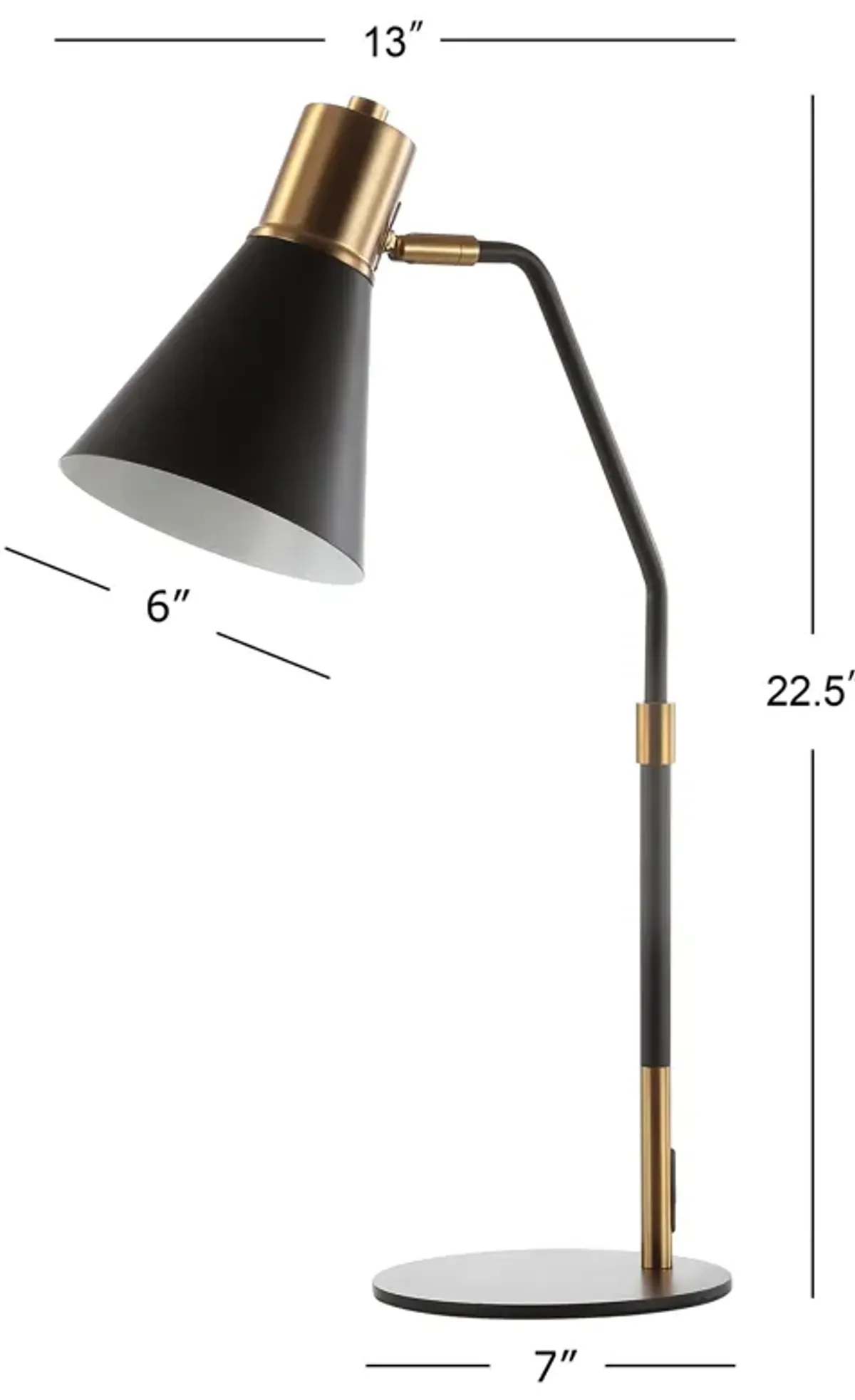 Apollo Metal LED Task Lamp