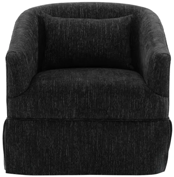 Streamdale Swivel Accent Armchair Linen Blend