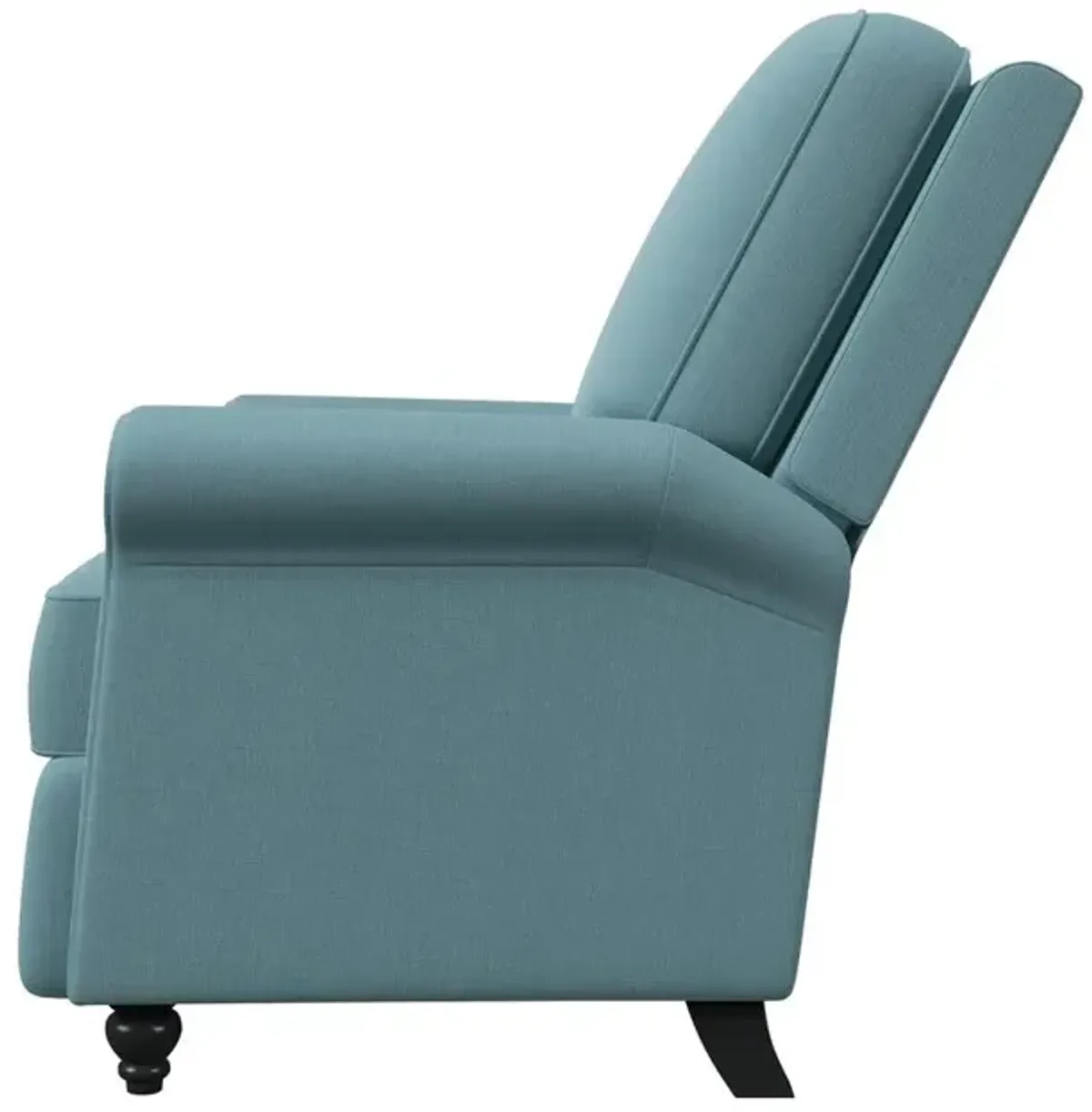 ProLounger Pushback Recliner in Sky Blue Linen