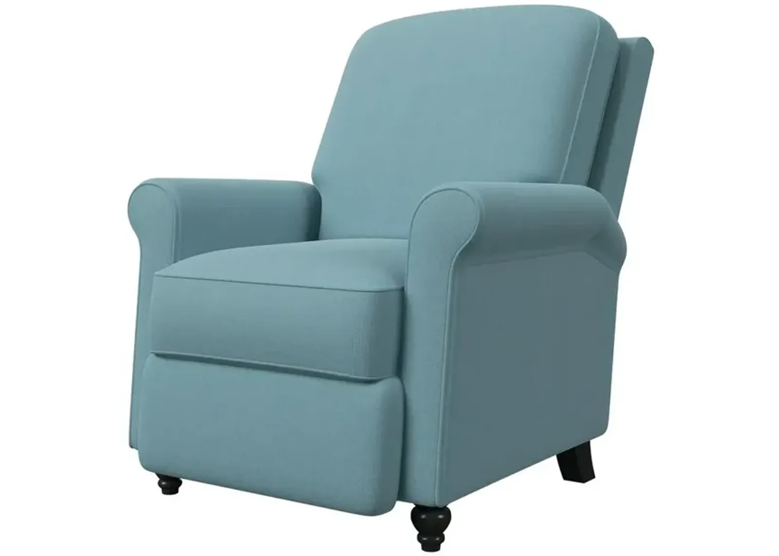 ProLounger Pushback Recliner in Sky Blue Linen