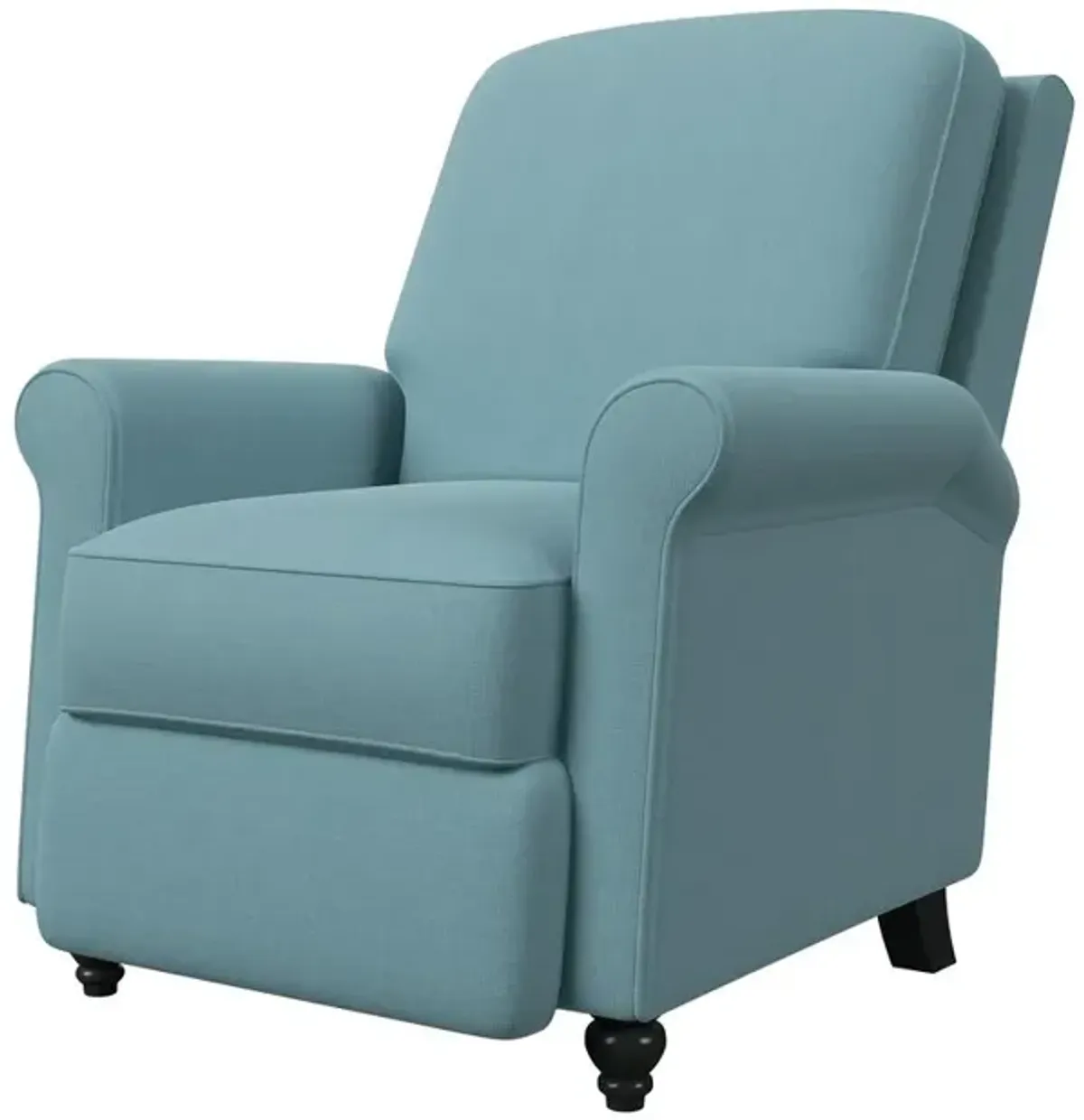 ProLounger Pushback Recliner in Sky Blue Linen