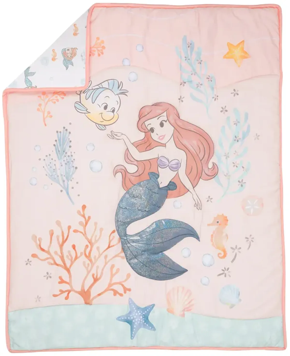 Bedtime Originals Disney Baby The Little Mermaid 3-Piece Baby Crib Bedding Set