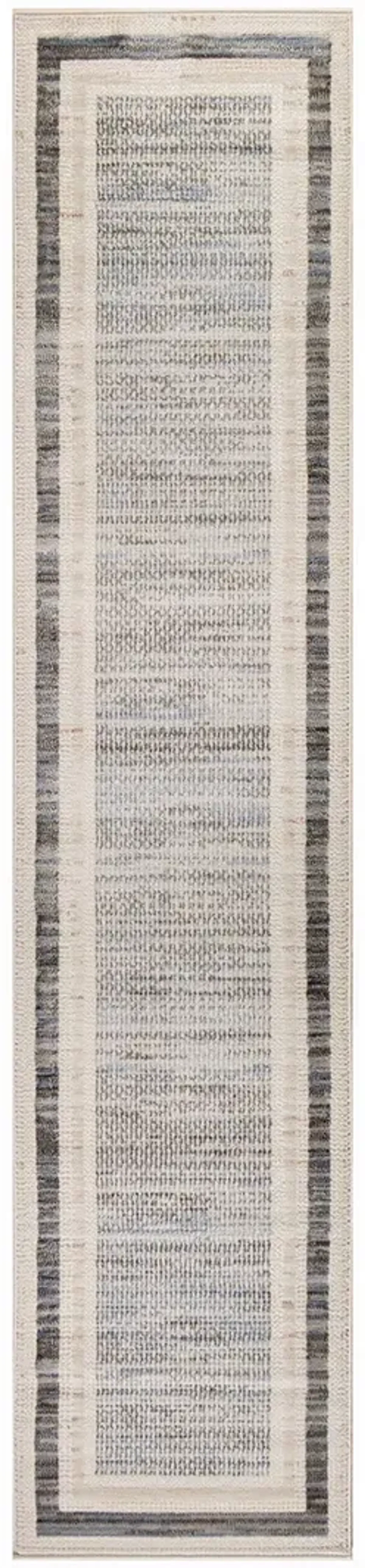 Serenity Home SRH07 Gray/Ivory 2'2" x 7'6" Rug