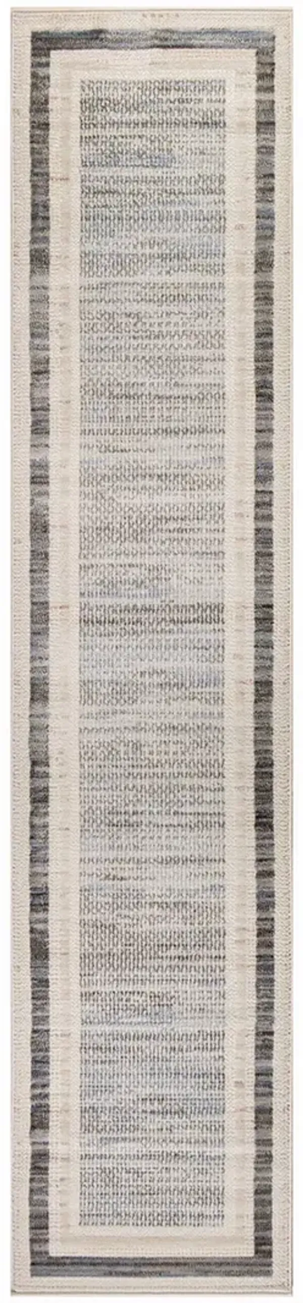 Serenity Home SRH07 Gray/Ivory 2'2" x 7'6" Rug