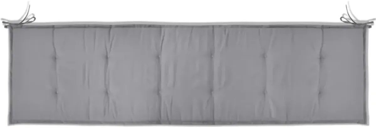 vidaXL Garden Bench Cushion Gray 70.9"x19.7"x1.18"