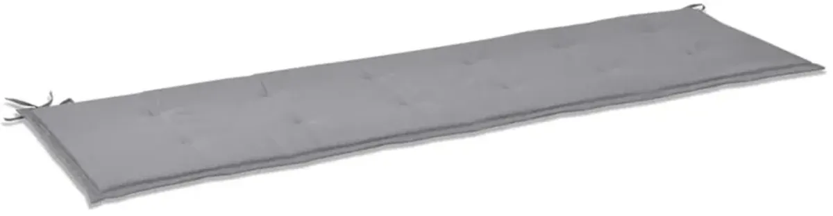 vidaXL Garden Bench Cushion Gray 70.9"x19.7"x1.18"