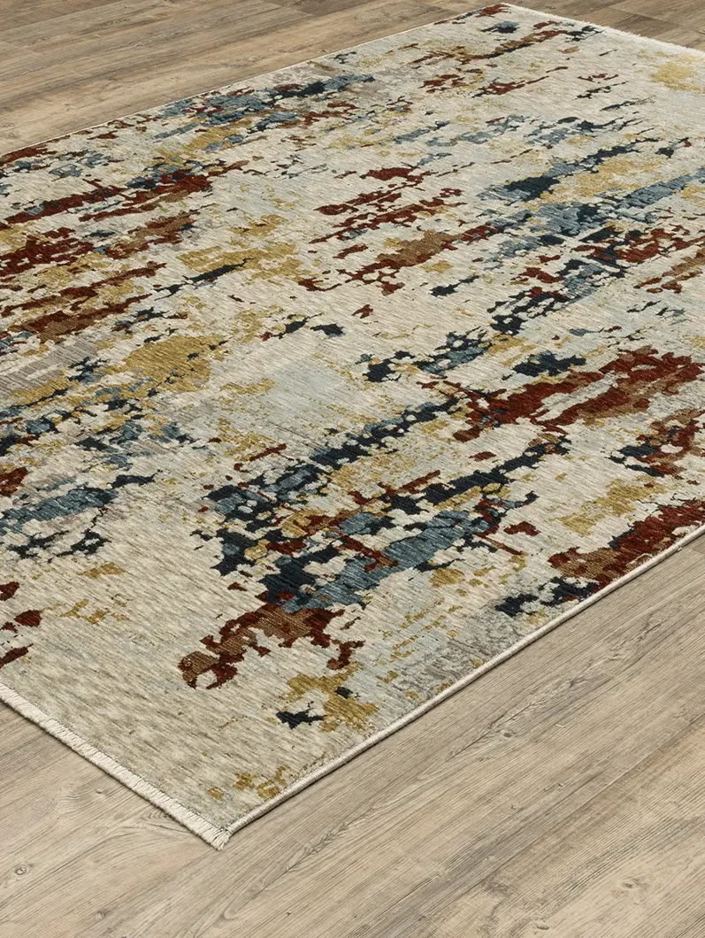 Capella 6'7" x 9'6" Beige Rug