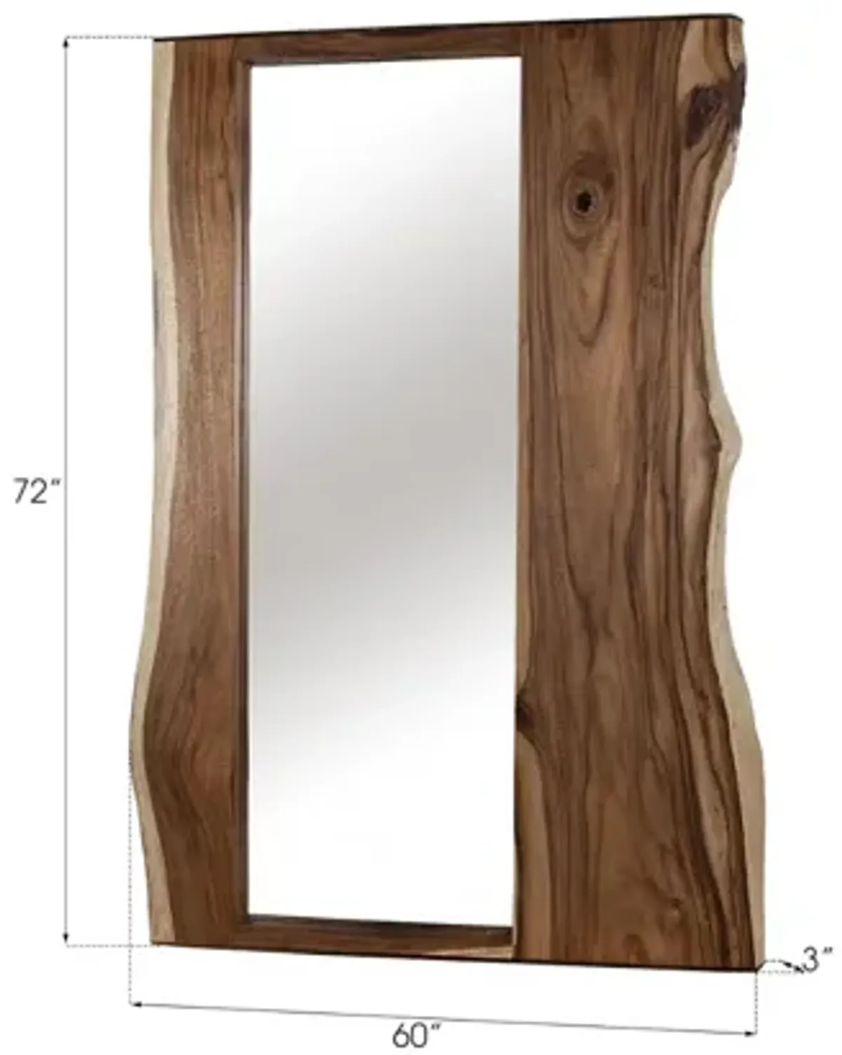 Split Slab Mirror