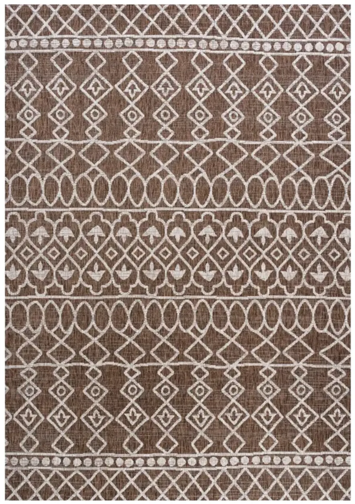 Kafel Tribal Bohemian Indoor/Outdoor Area Rug