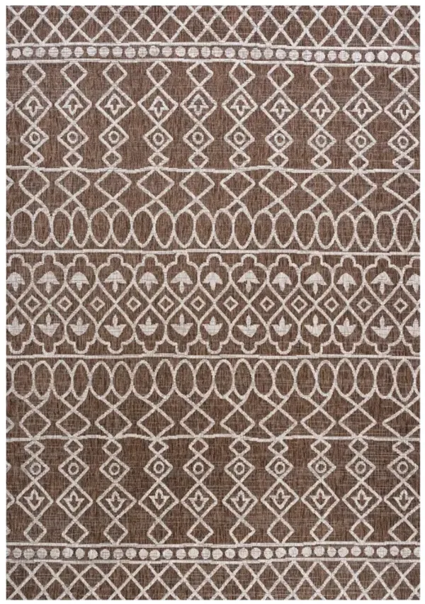Kafel Tribal Bohemian Indoor/Outdoor Area Rug