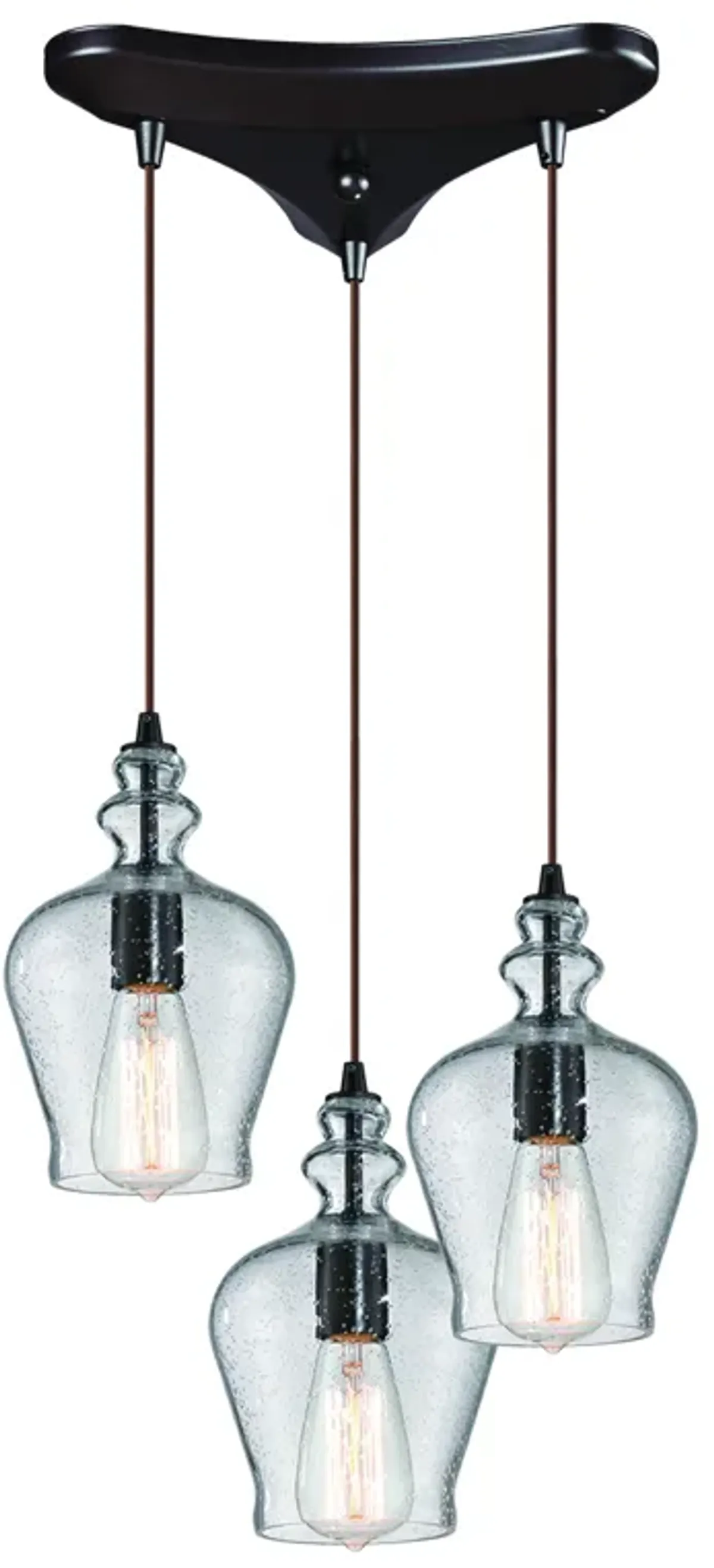 Menlow Park Triangular Mini Pendant