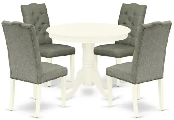 Dining Room Set Linen White