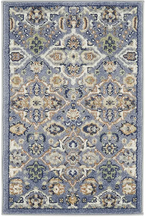 Allur ALR03 Light Blue 2' x 3' Rug