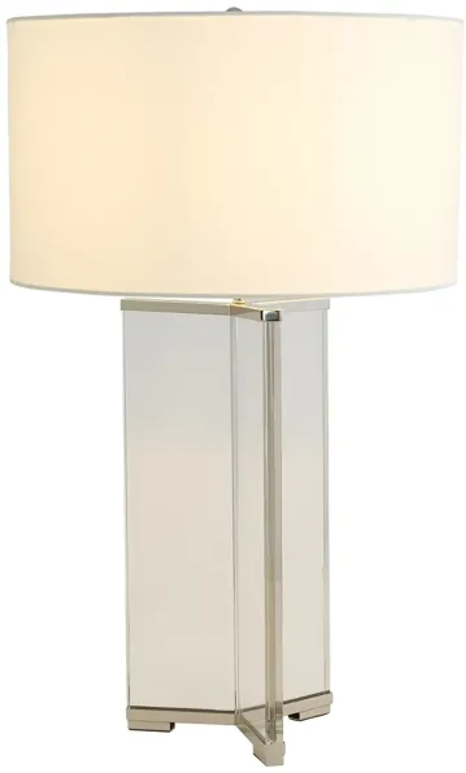 Y Silver Table Lamp