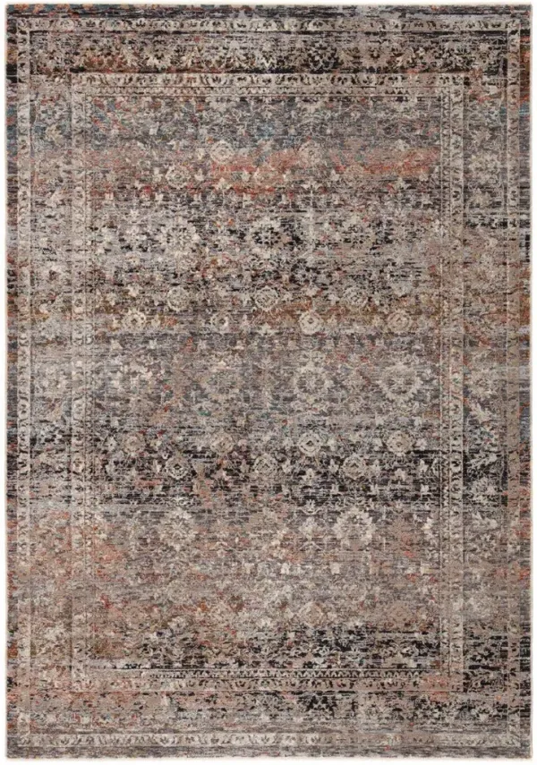 Valentia Elio Gray 2'5" x 10' Runner Rug
