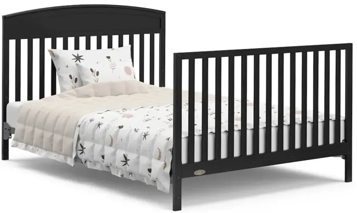 Graco Benton 5-in-1 Convertible Crib with Drawer (Black)