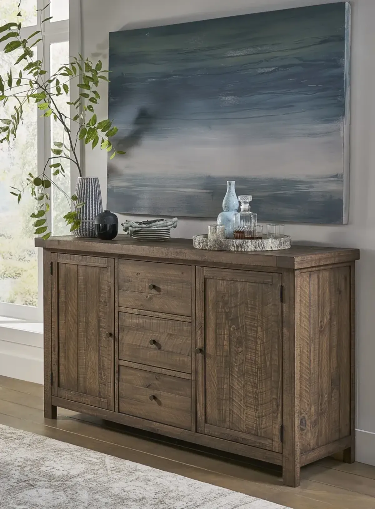 Autumn Solid Wood Sideboard