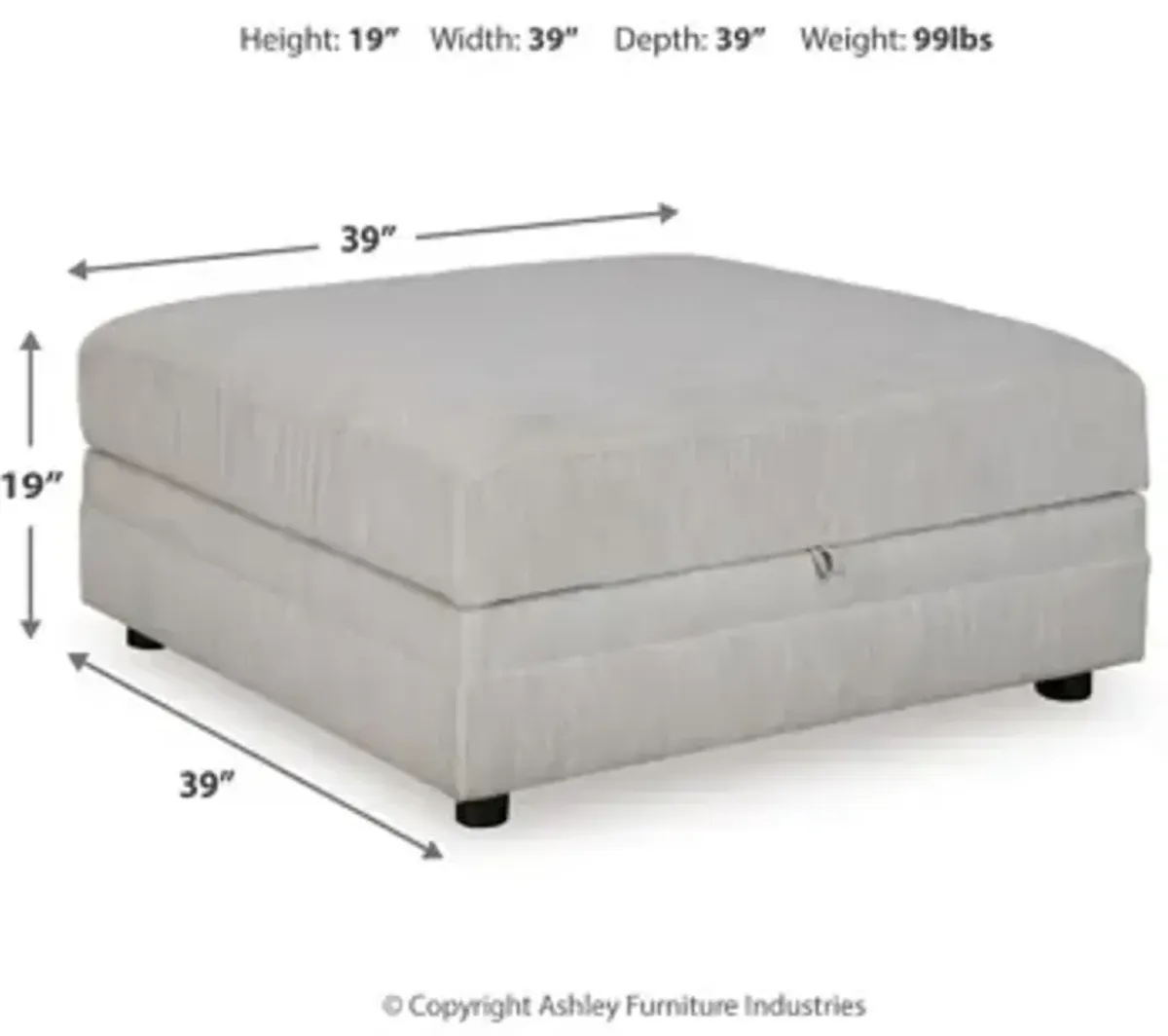 Neira Ottoman With Storage
