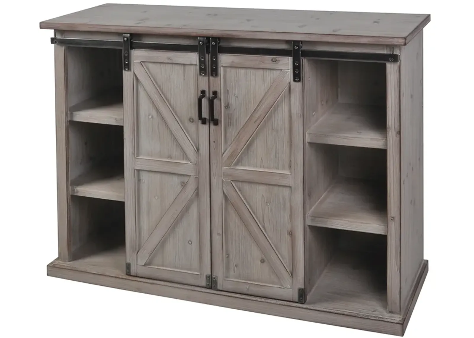 Farmhouse Sliding Door Cabinet