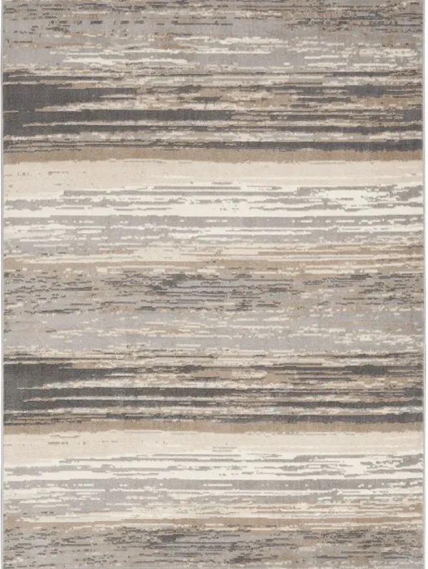 Jubilant JUB04 Green/Ivory 7'10" x 9'10" Rug