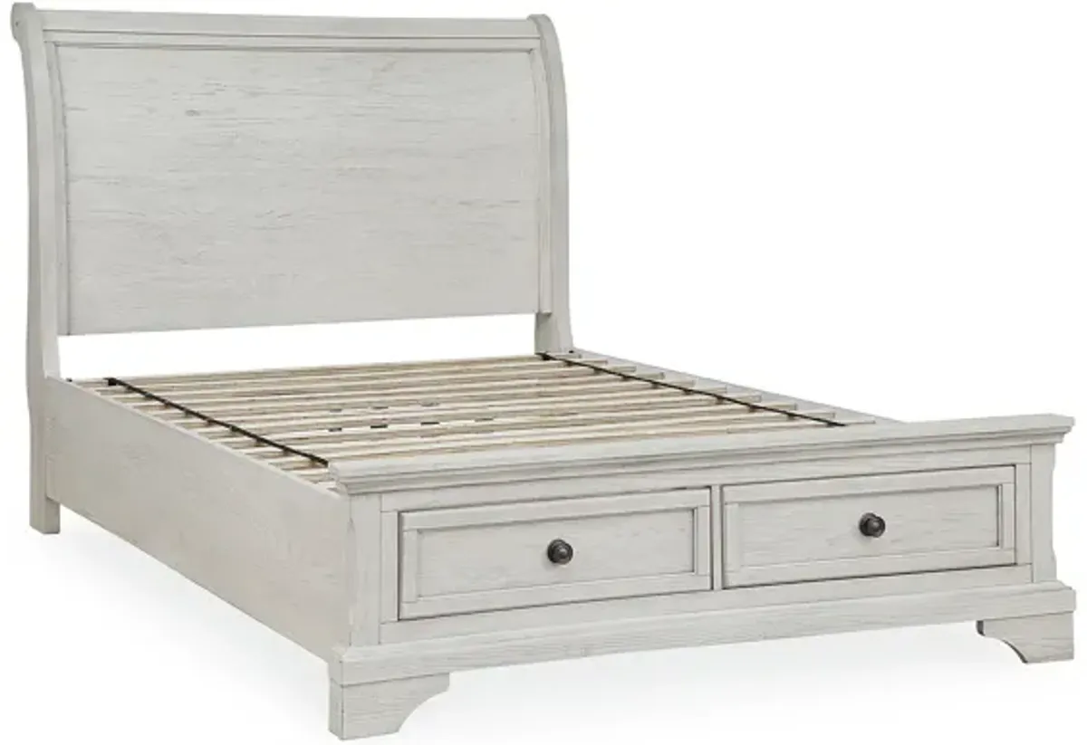 Full Sleigh Storage Bed