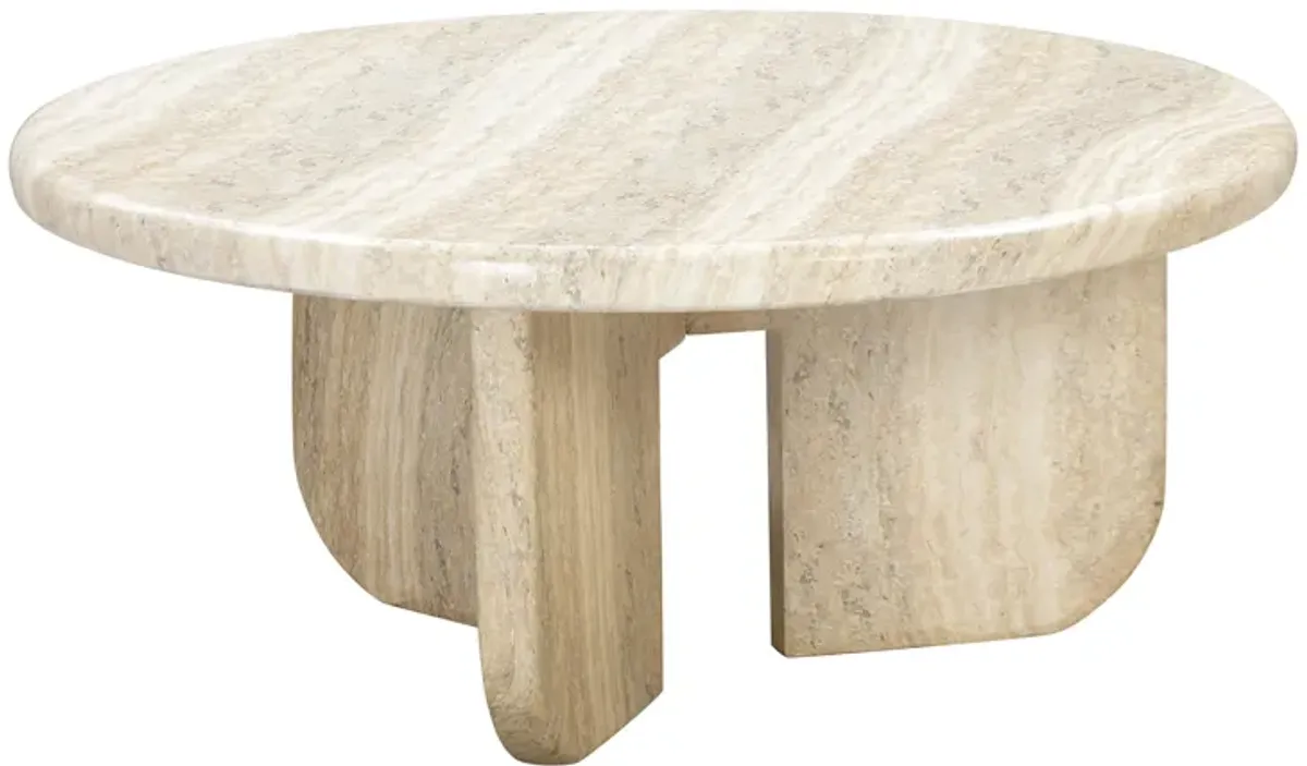 Patrizia Concrete Round Coffee Table