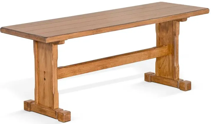 Sunny Designs Rustic Wood Side Bench