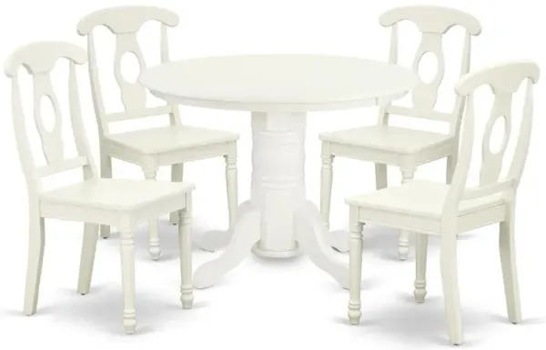 Dining Room Set Linen White