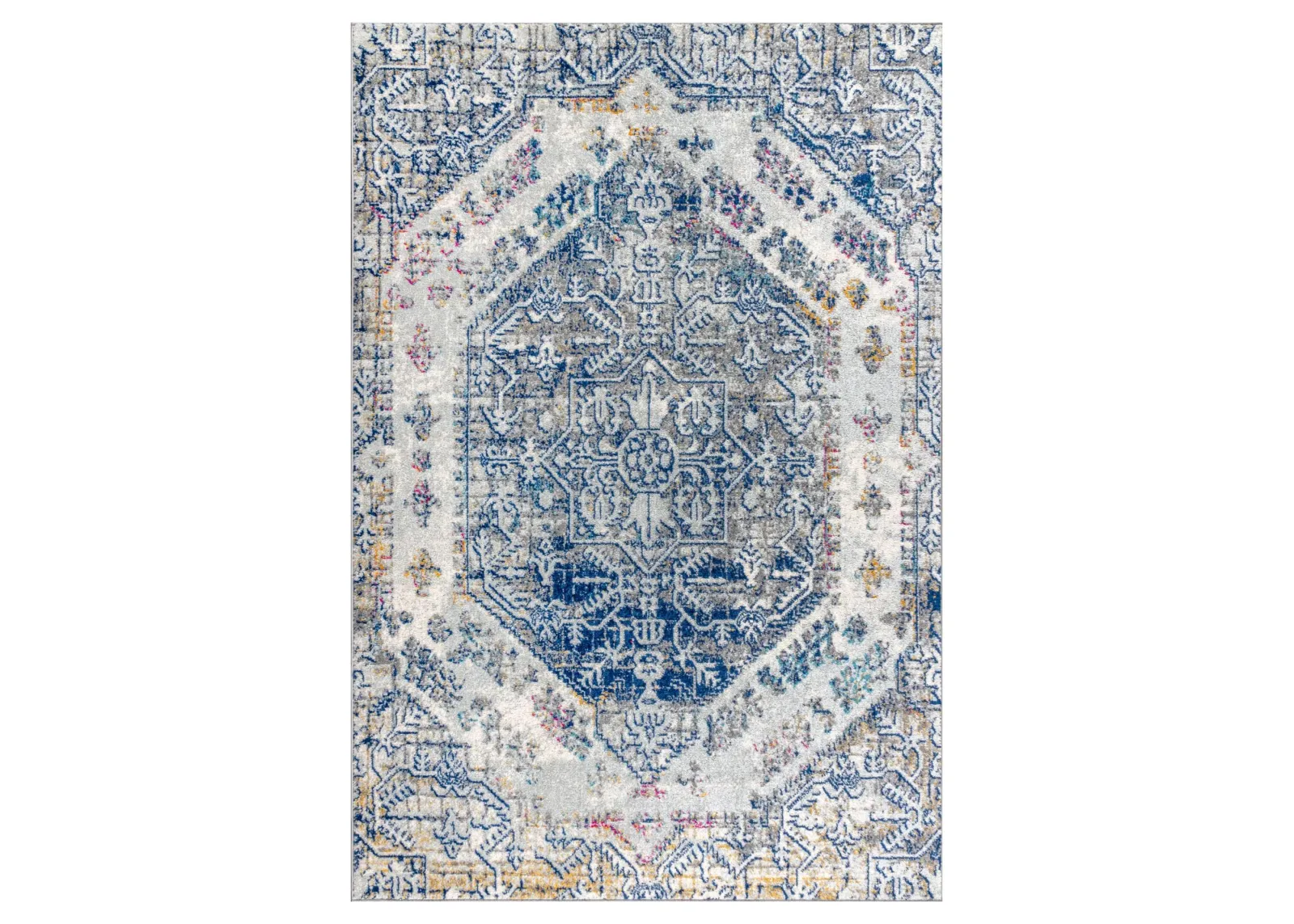 Modern Persian Boho Vintage Area Rug