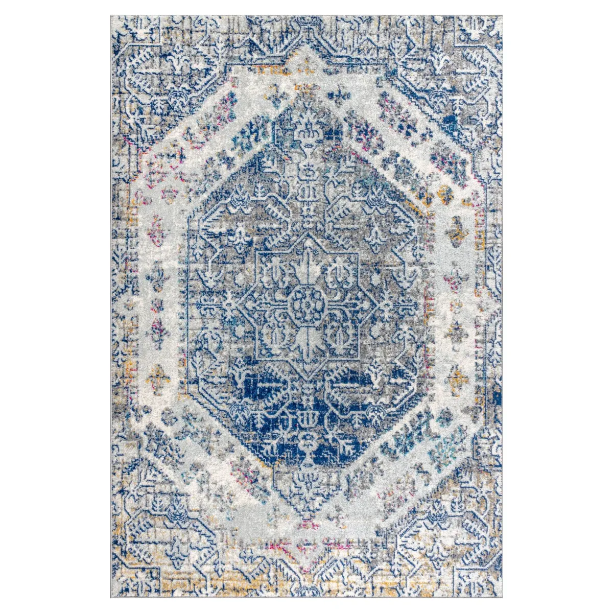 Modern Persian Boho Vintage Area Rug