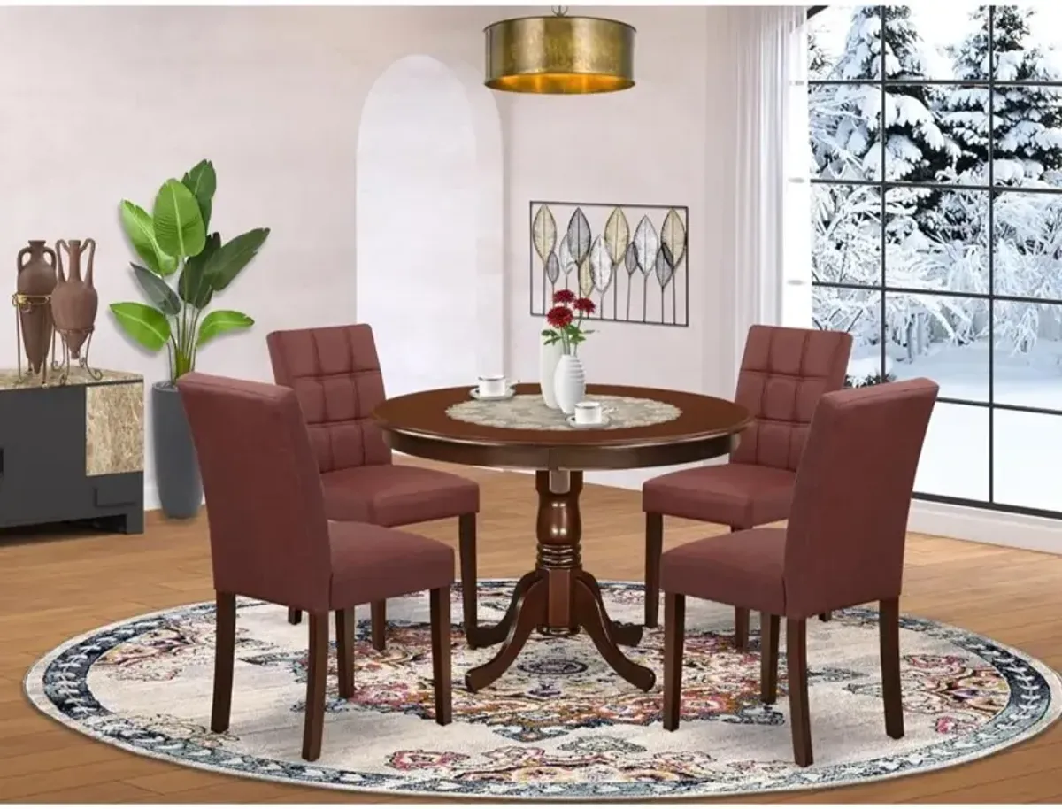 5 Piece Modern Dining Set contain A Mid Century Modern Dining Table