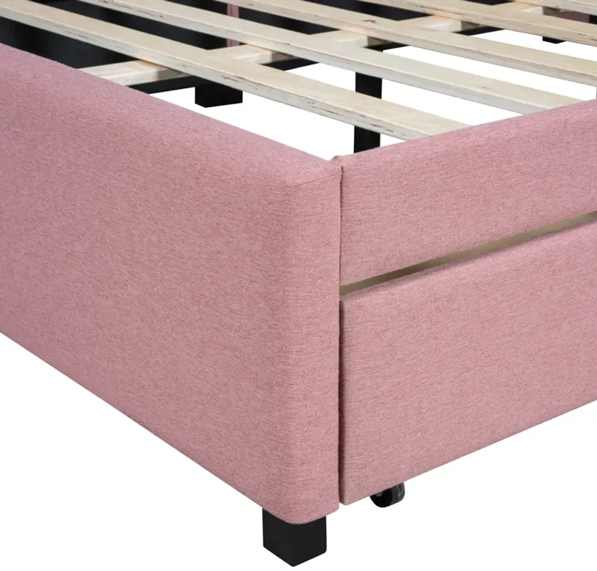 Merax Upholstered Daybed with 2 Storage Drawers