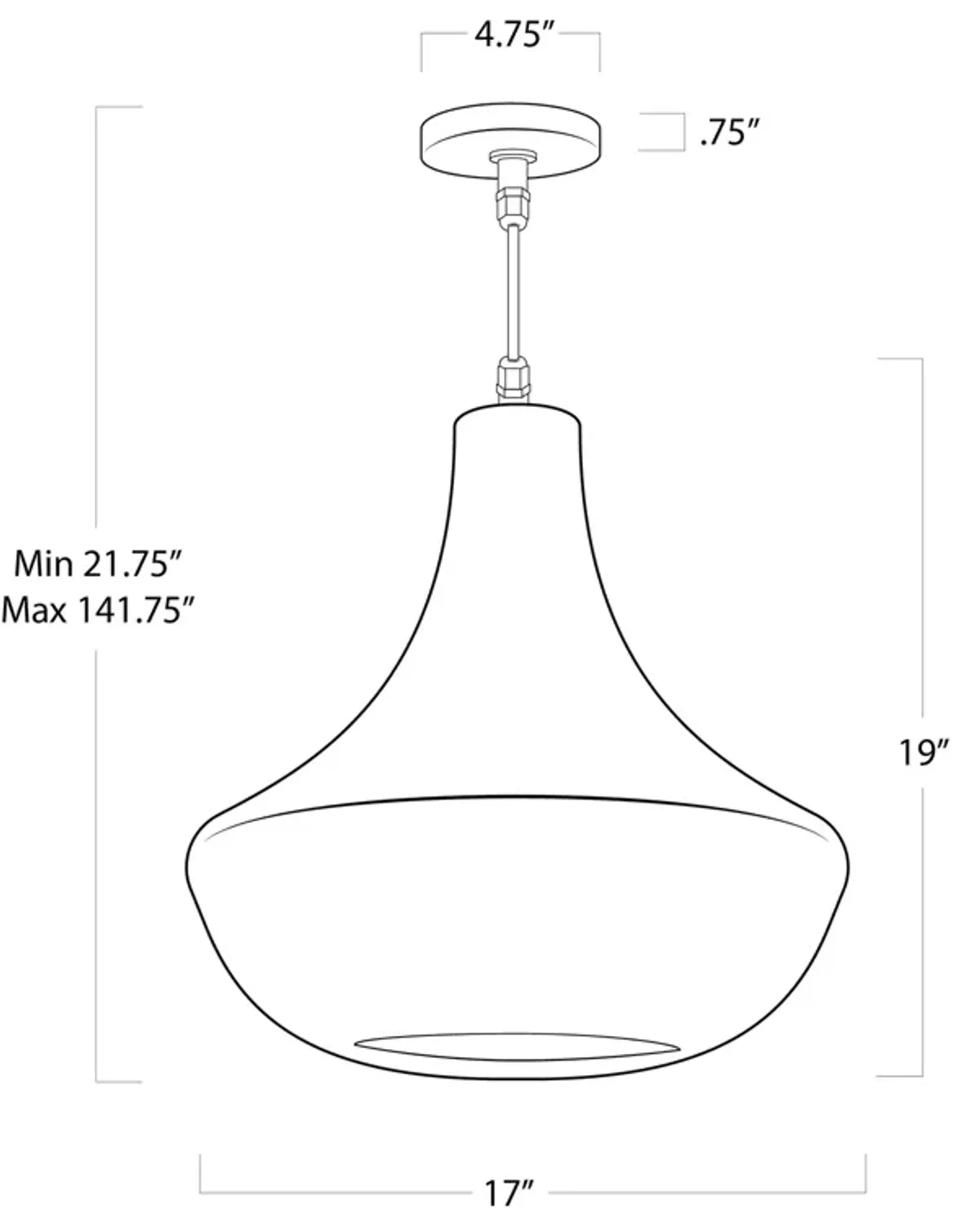 Vista Outdoor Chandelier