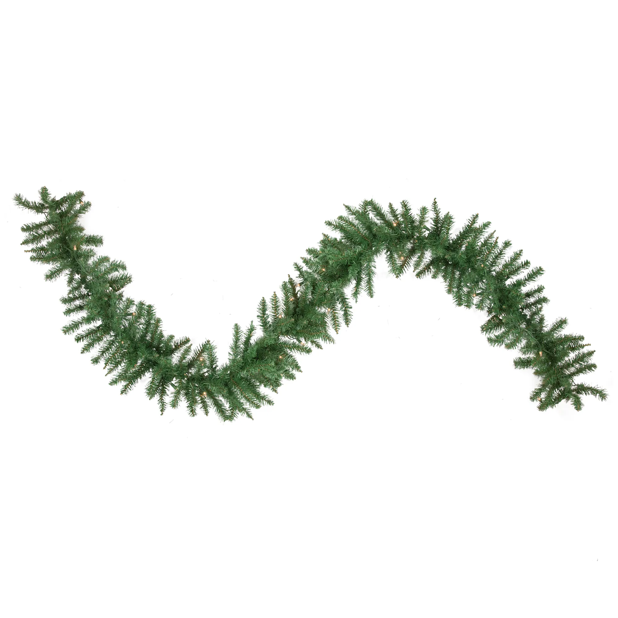 9' x 12 Pre-Lit Winona Fir Artificial Christmas Garland - Clear Lights