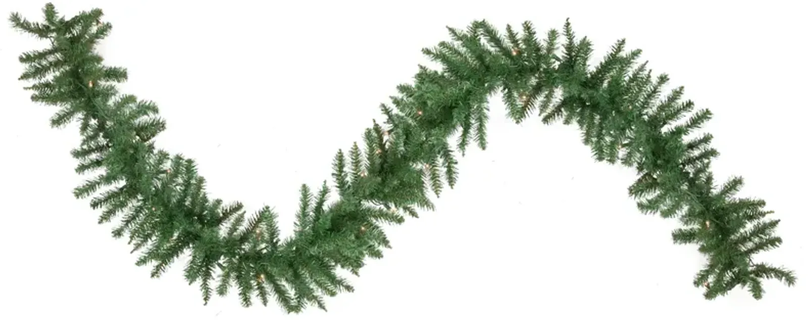 9' x 12 Pre-Lit Winona Fir Artificial Christmas Garland - Clear Lights