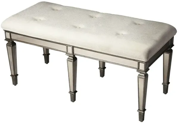Vintage Mirrored Bench, Belen Kox