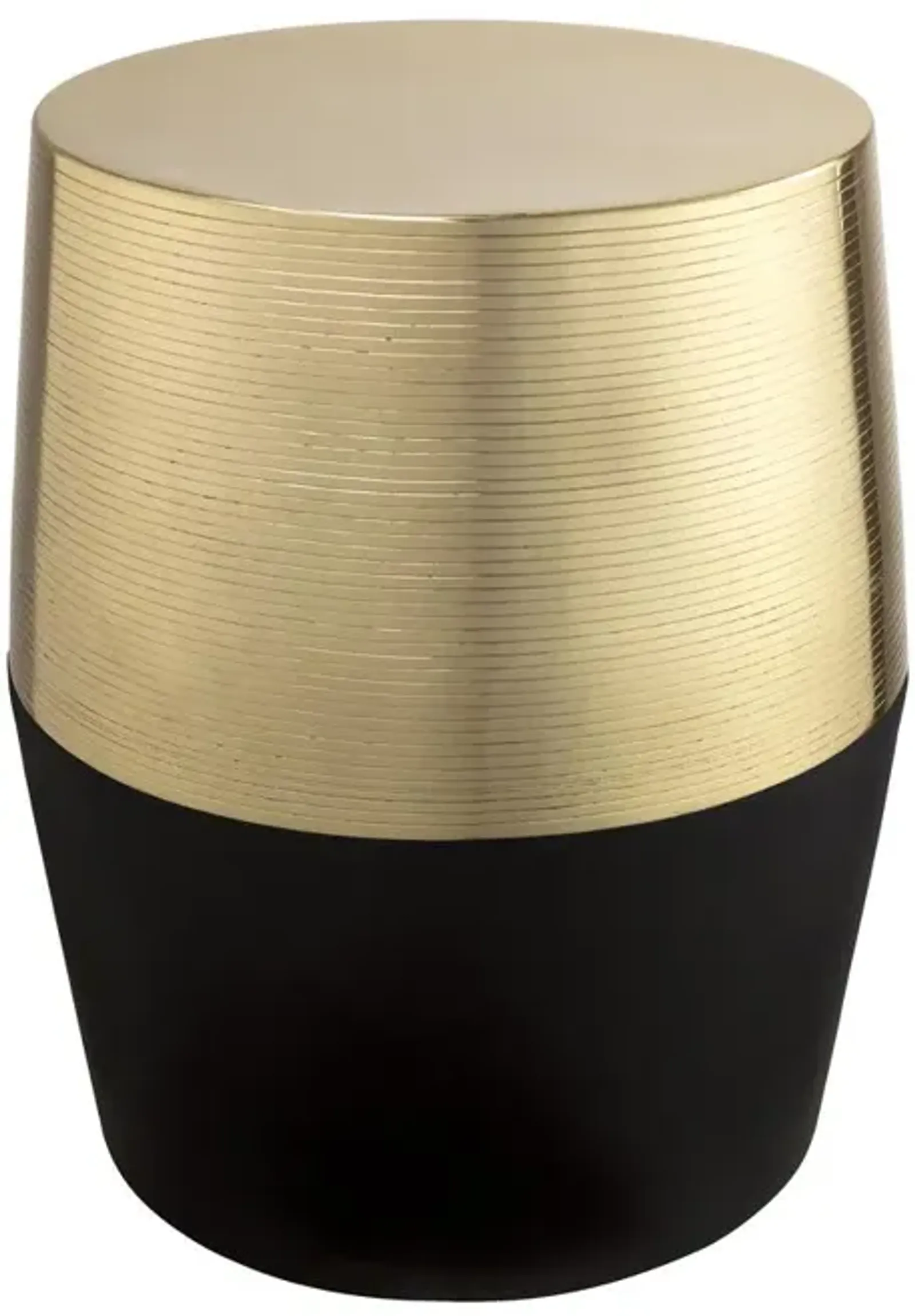 Belen Kox Luxe Gold Groove Stool, Belen Kox