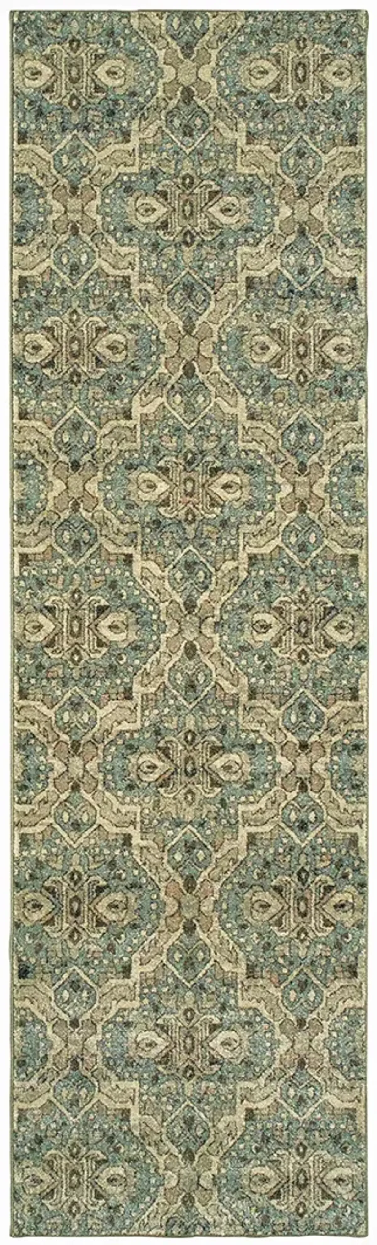 Raleigh 2'3" x 7'6" Ivory Rug