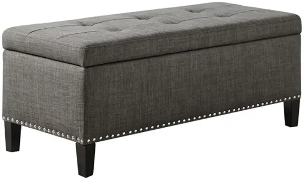 Shandra II Tufted Top Storage Bench