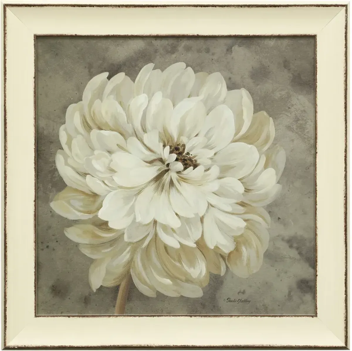 Blooming In Neautral II Framed Print