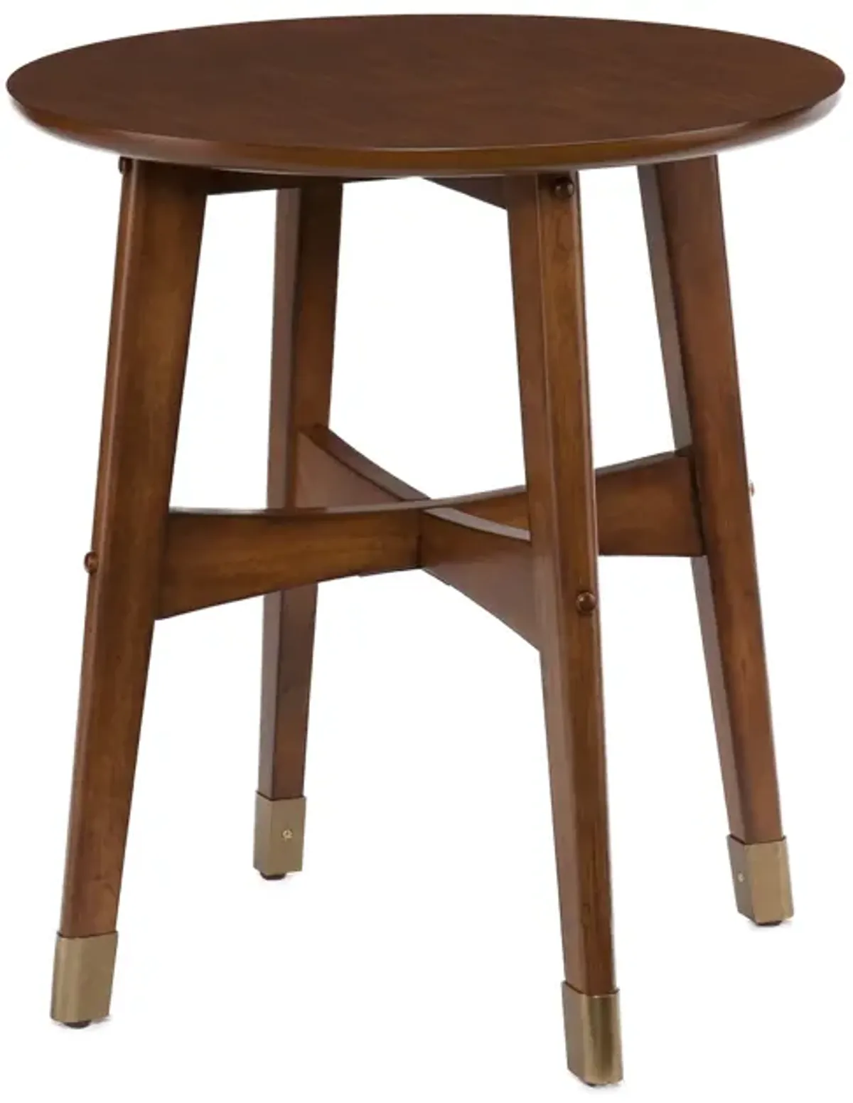 Rhoda Round Midcentury Modern End Table