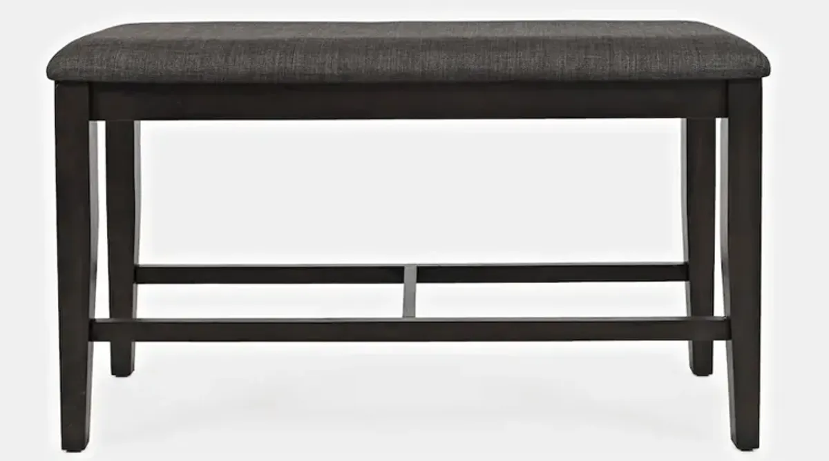 Jofran American Rustics Upholstered 42 Counter Bench