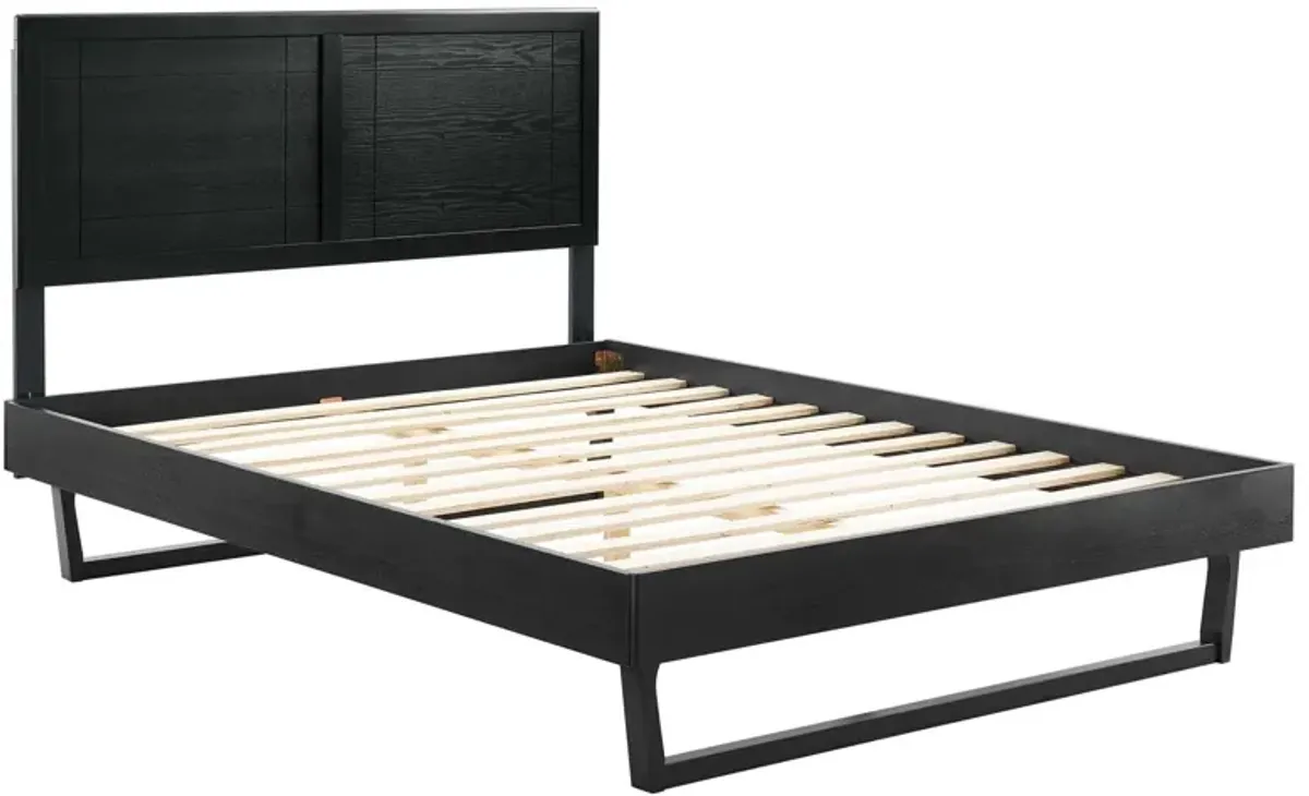 Modway - Marlee Queen Wood Platform Bed with Angular Frame