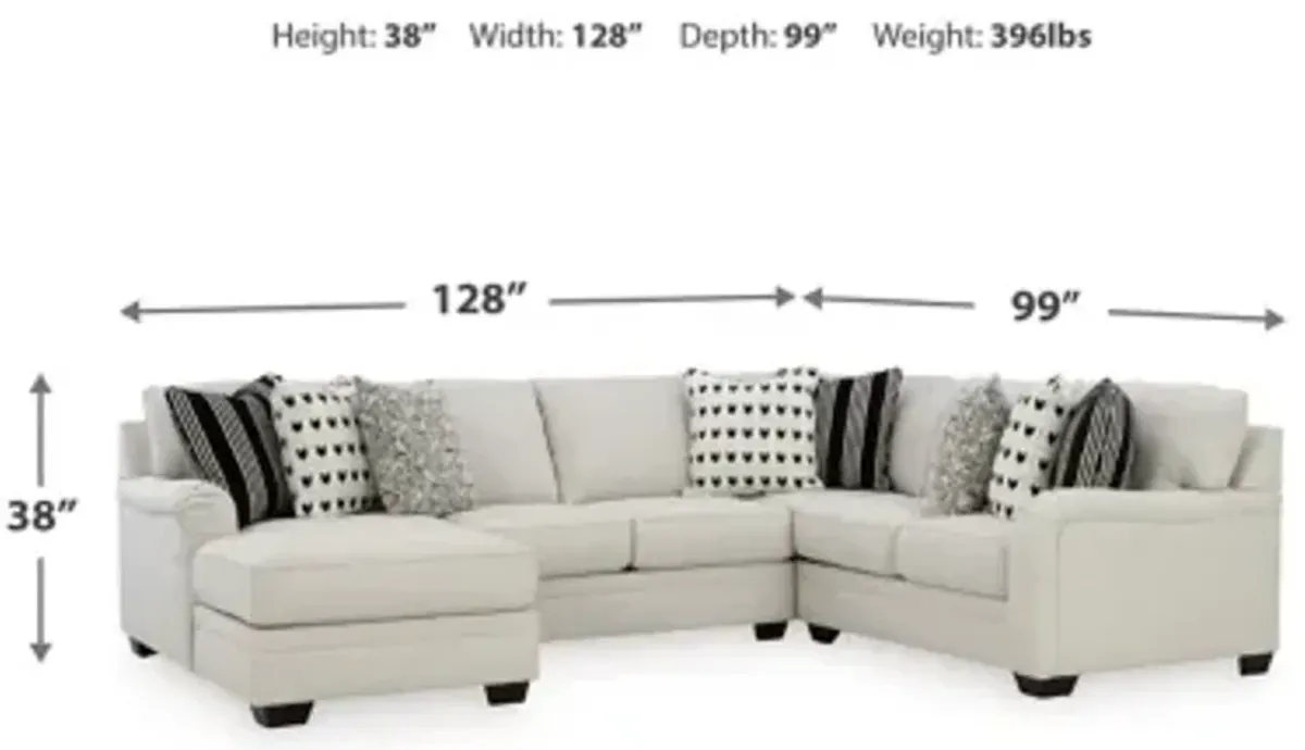 Huntsworth 4-Piece Sectional with Chaise