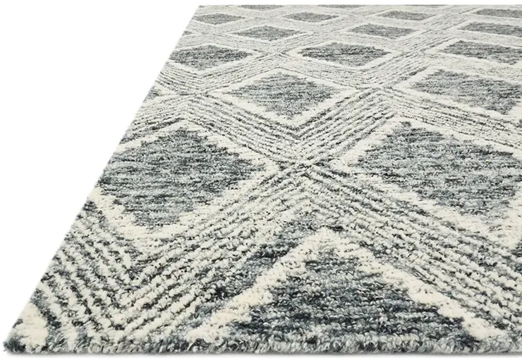 Kopa KO07 Ink/Ivory 7'9" x 9'9" Rug by ED by Ellen DeGeneres