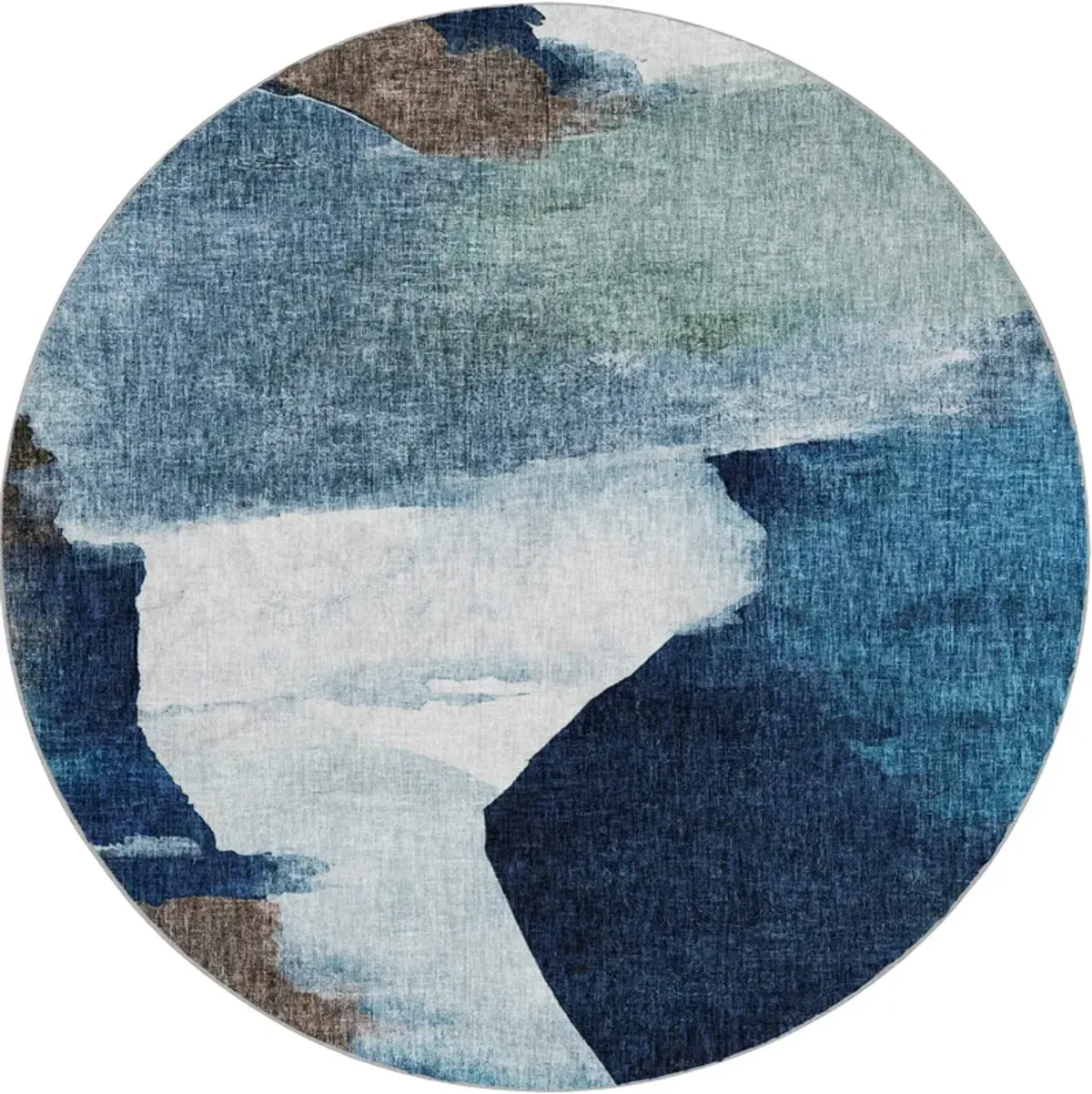 Boca BO7 Denim 8' Round Rug