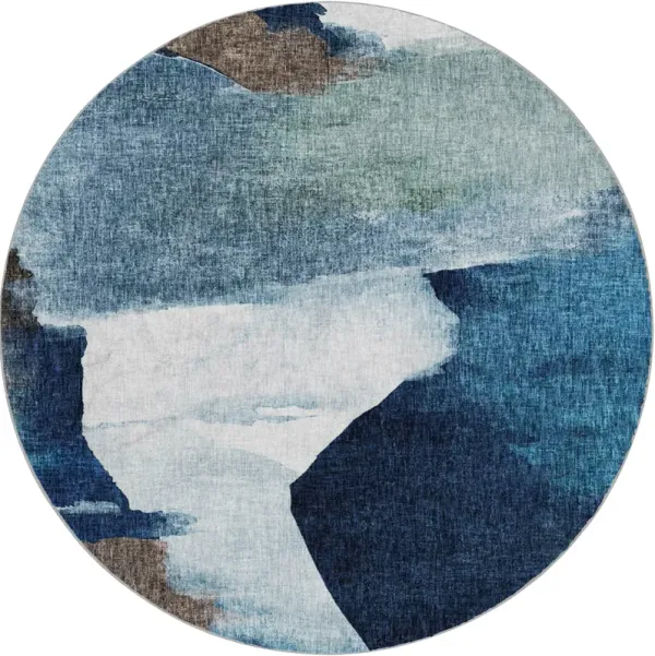 Boca BO7 Denim 8' Round Rug