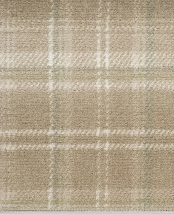 Grafix GRF03 Taupe 3'9" x 5'9" Rug