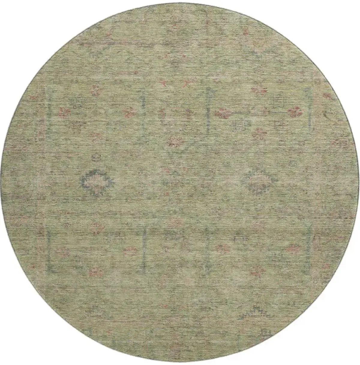 Ravenna RN5 Aloe 8' Round Rug