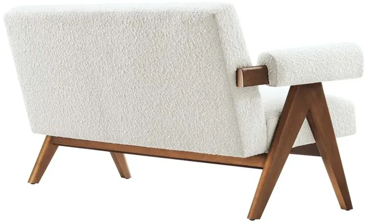 Modway Lyra Boucle Fabric Loveseat